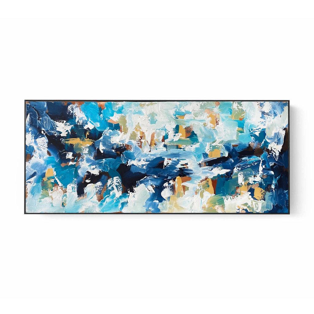 Enigma - 120x50 cm - Original Painting Painting - Abstract House