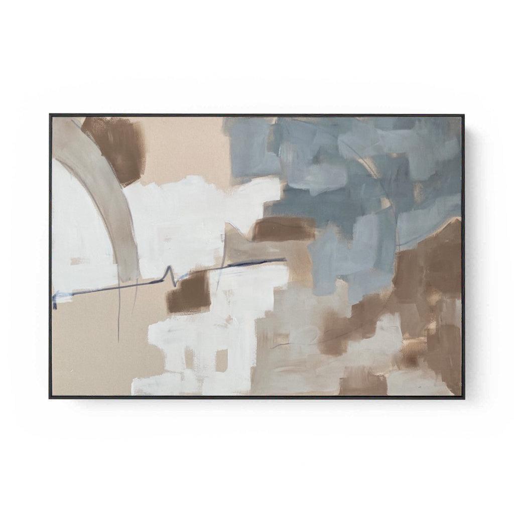 Fair Play- 150x90 cm - Original Painting Painting - Abstract House