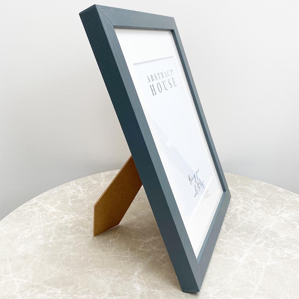 Freestanding Grey Wooden Picture Frame 21x30cm Grey Picture Frames - Abstract House
