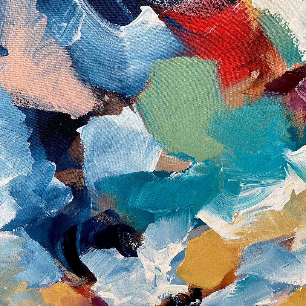 Guilty II - Original Painting Painting - Abstract House