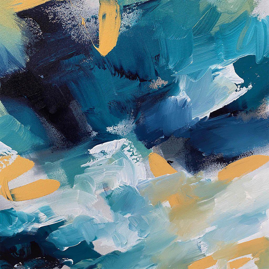 I Found You - 120x90 cm - Original Painting Painting - Abstract House