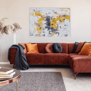 Constellation- 120x90 cm - Original Painting - - Abstract House