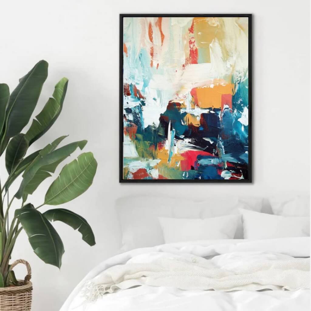 Abstract 30 Canvas Print-framed-Canvas Prints-Abstract House