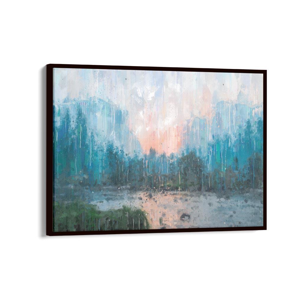 Impressionist Landscape Painting Canvas Print