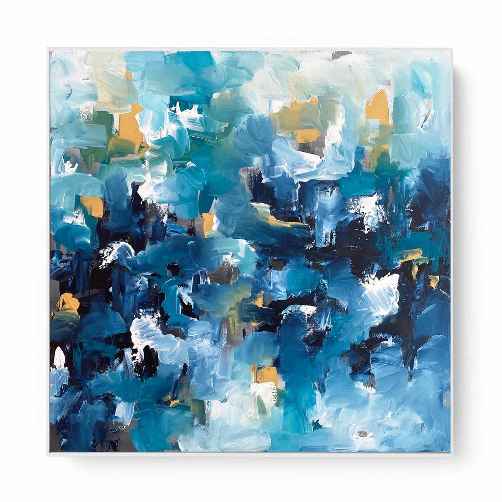 Learn The Lesson - Original Painting Painting - Abstract House