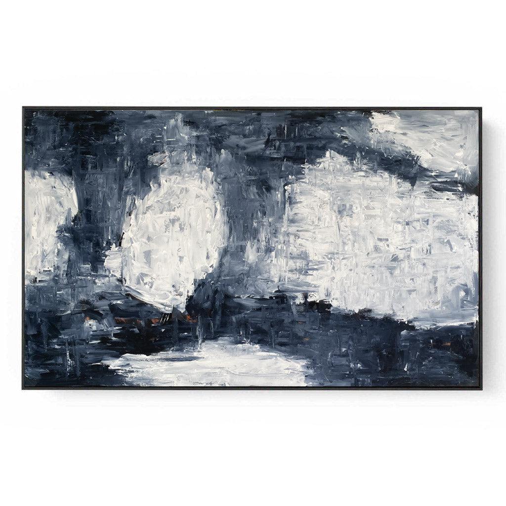 Lost Control - Original Painting Painting - Abstract House