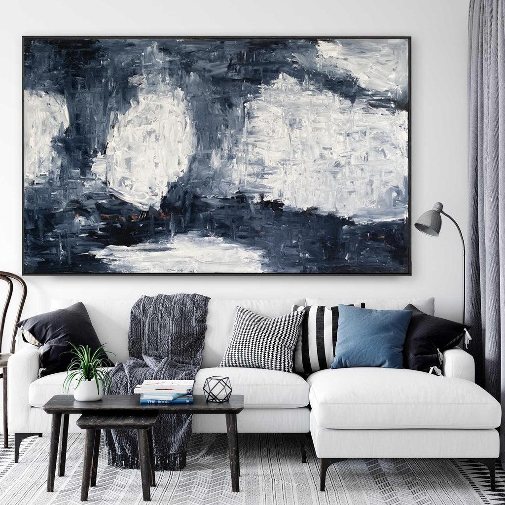 Lost Control - Original Painting Painting - Abstract House