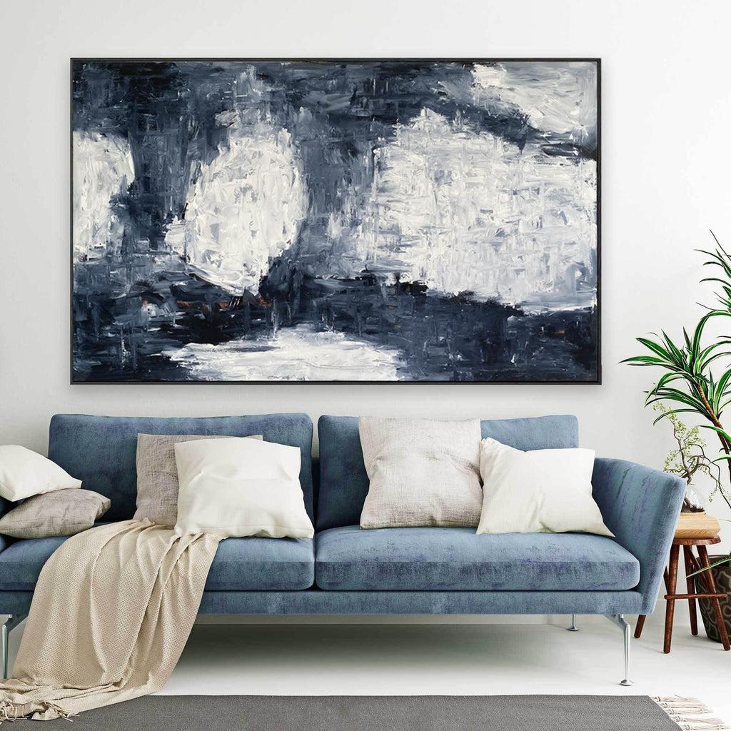 Lost Control - Original Painting Painting - Abstract House