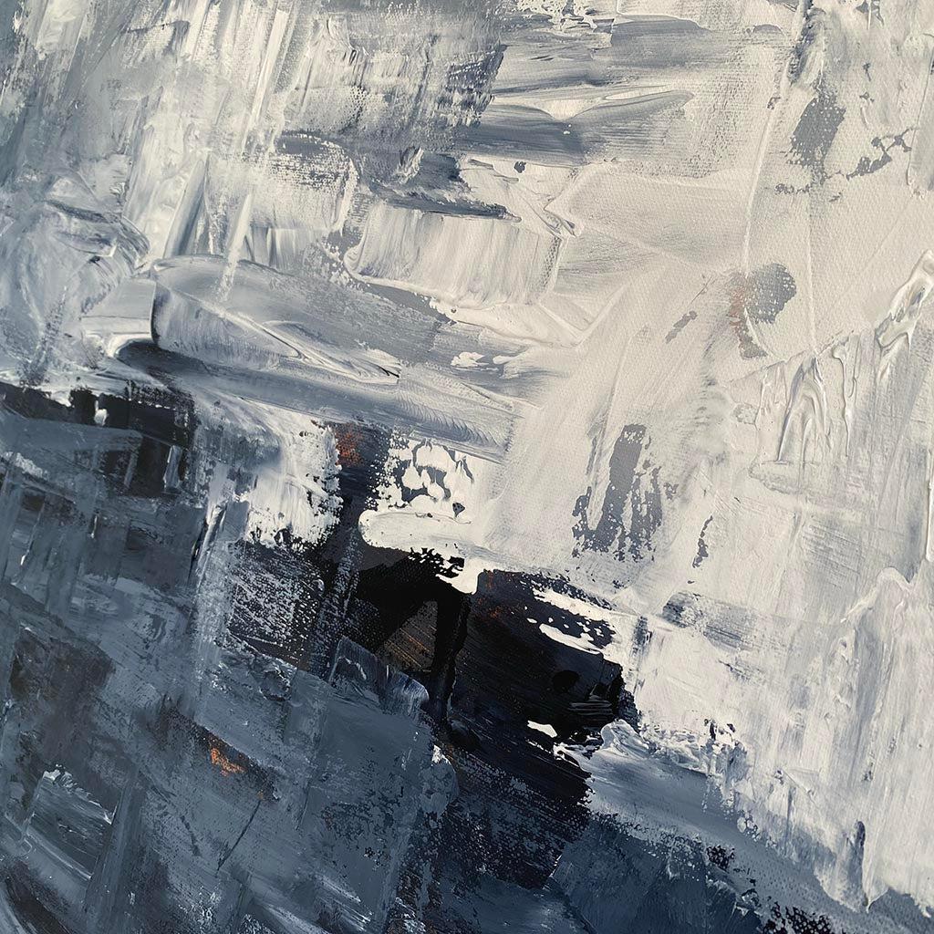 Lost Control - Original Painting Painting - Abstract House