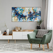 Mind Over Matter - 150x76 cm - Original Painting Painting - Abstract House