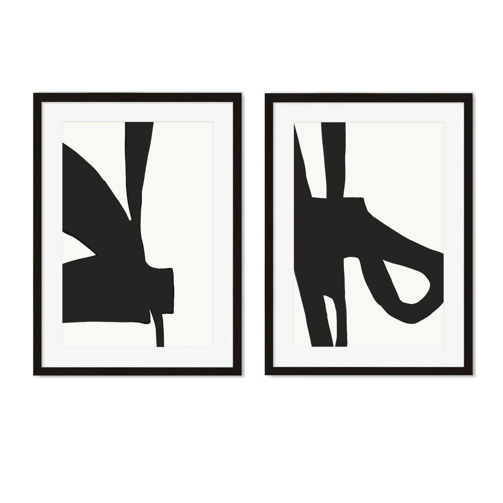 Modern Monochrome - Print Set Of 2