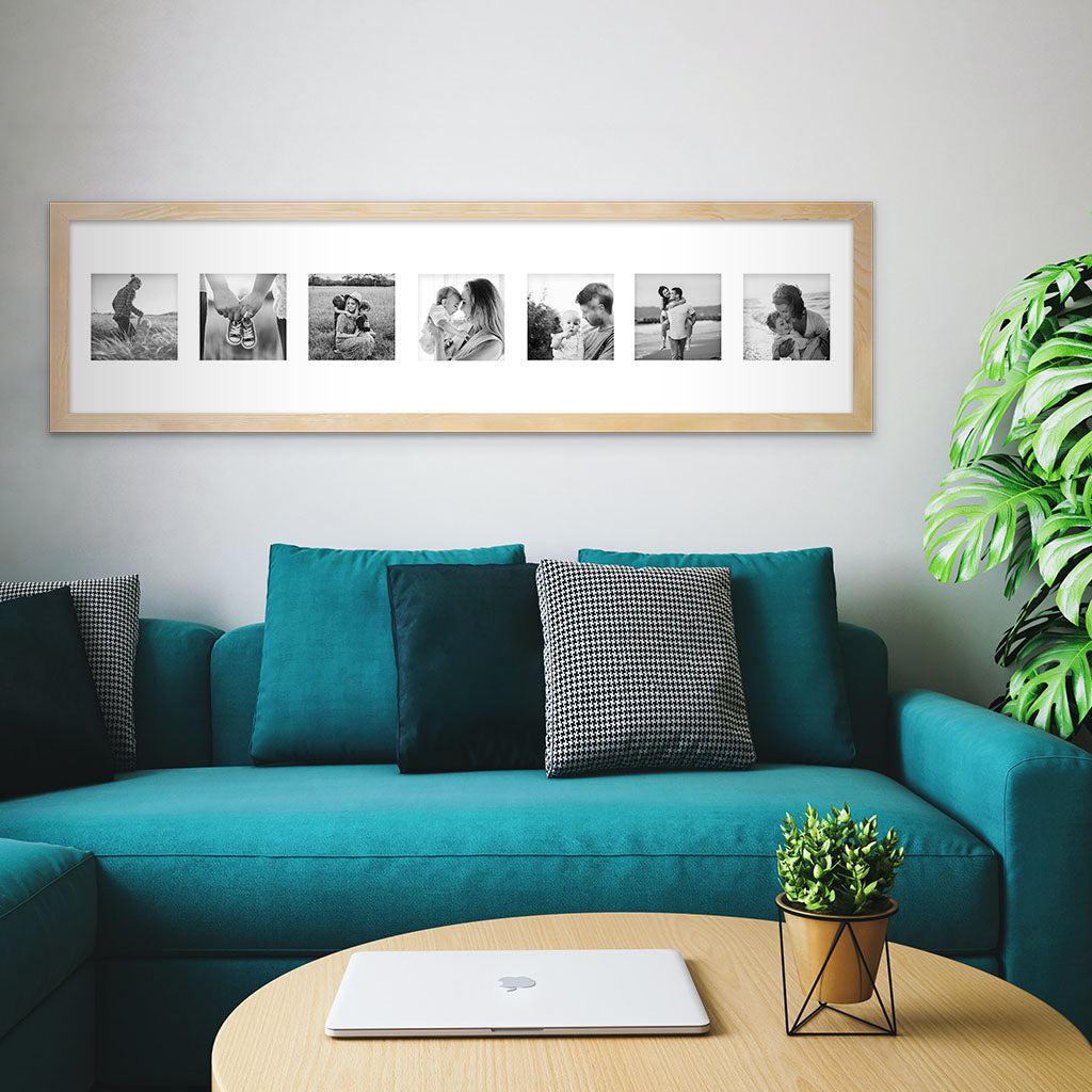 Multi Aperture Collage Photo Frame Picture Frames - Abstract House