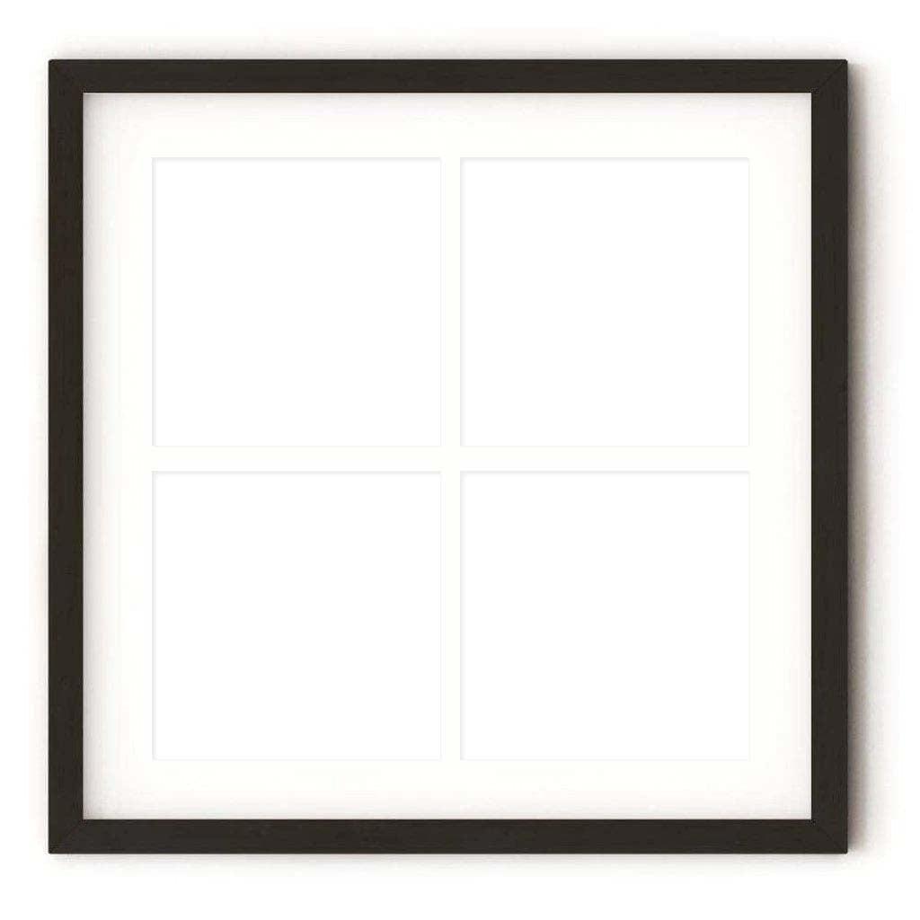 Multi Aperture Photo Frame Collage 30x30 cm Print Your Photo - Abstract House
