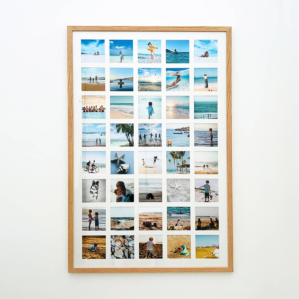 Collage Frame - Multi Aperture Photo Frame-Abstract House