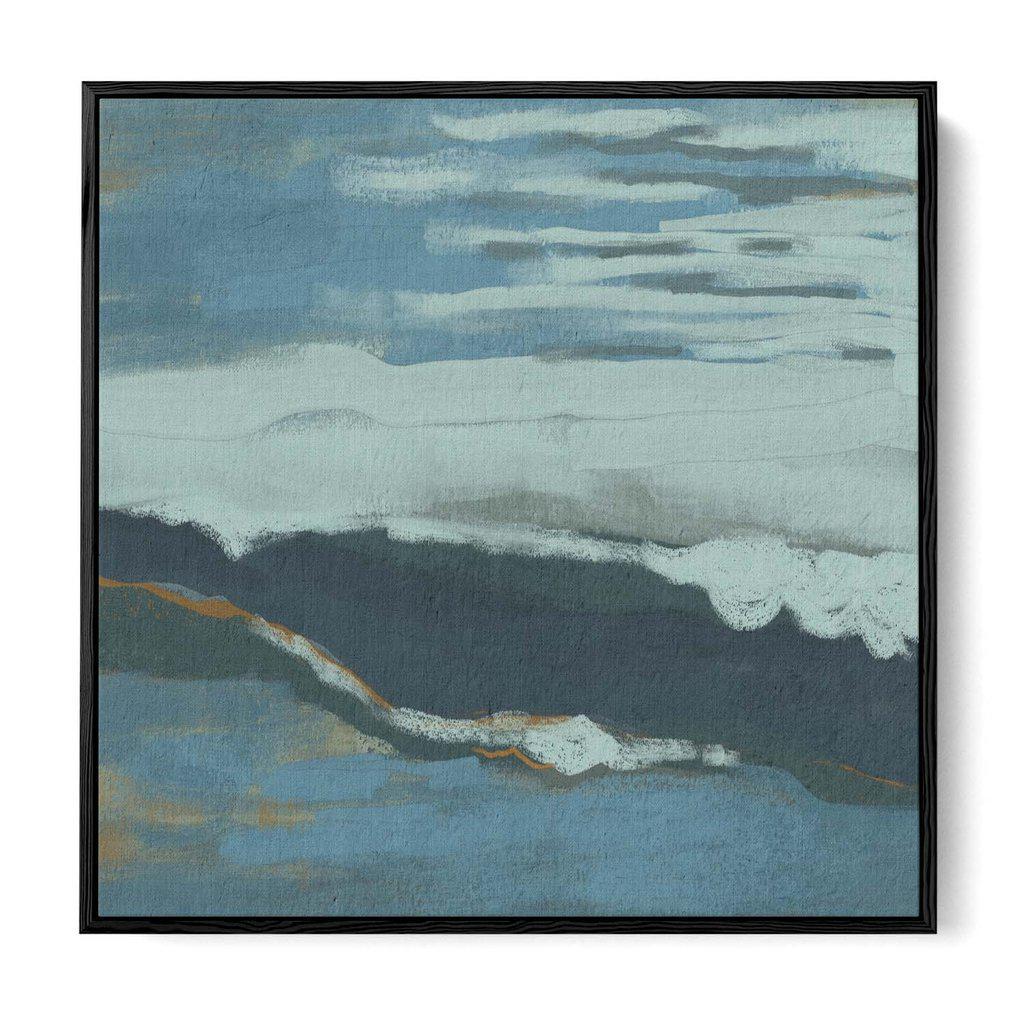Muted Blue Dusk Canvas Print