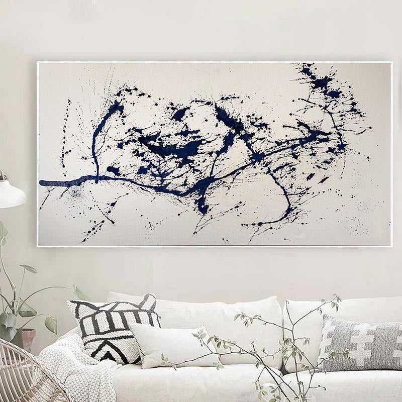 Pure Intentions - Original Painting-framed-Painting-Abstract House