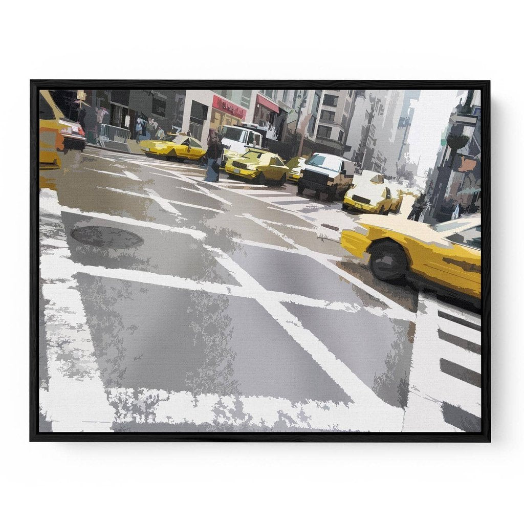 New York Crossroads Canvas Print