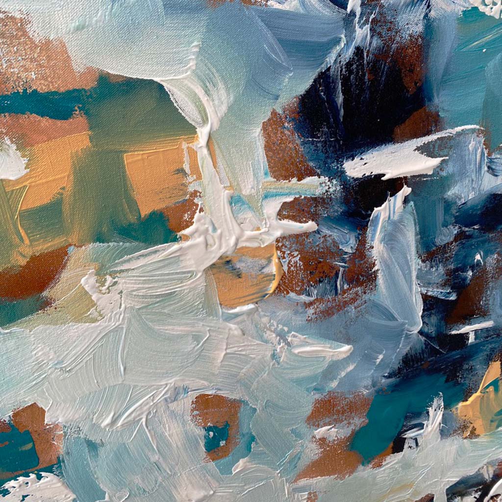 No Matter What - 150x76 cm - Original Painting Painting - Abstract House