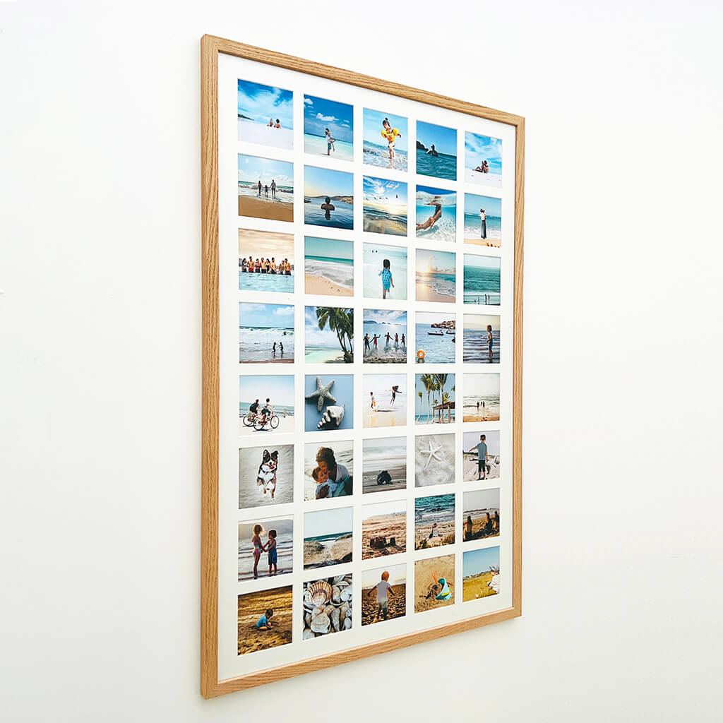 Collage Frame - Multi Aperture Photo Frame-Abstract House