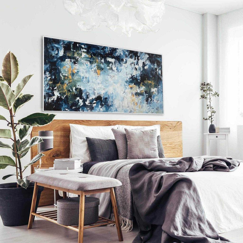 Ocean Dance - Original Painting Painting - Abstract House