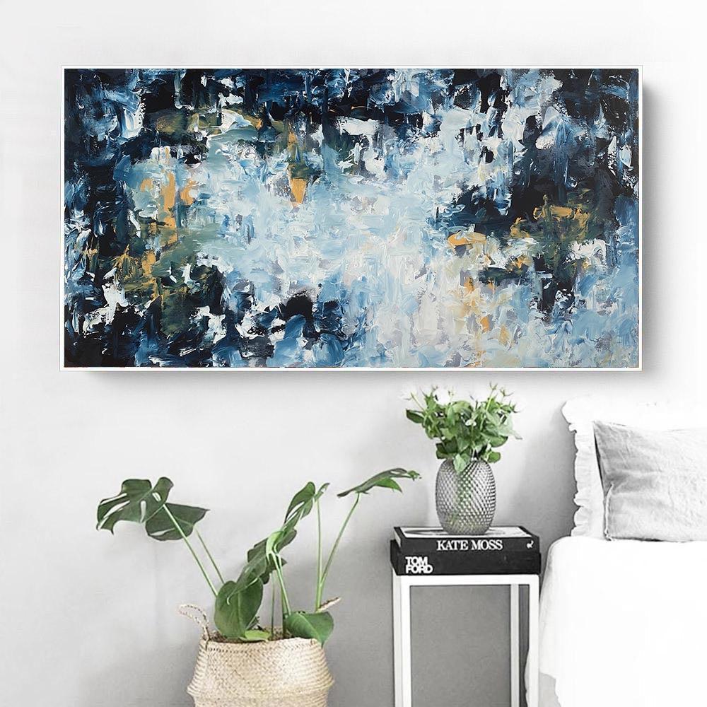 Ocean Dance - Original Painting Painting - Abstract House