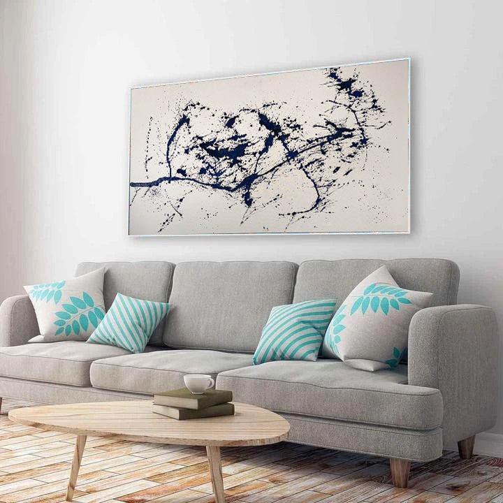 Pure Intentions - Original Painting-framed-Painting-Abstract House