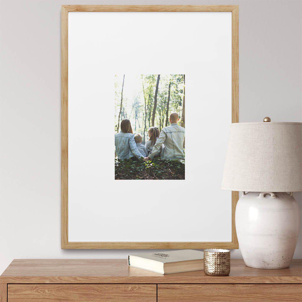 Photo Upload Framed Print 40x50cm Print Your Photo - Abstract House
