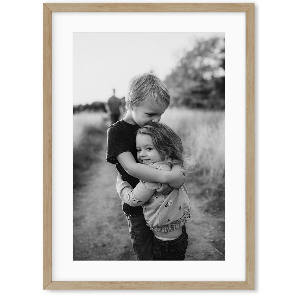 Print Your Photo - Framed 50x70cm Print Your Photo - Abstract House