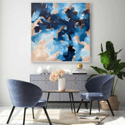 Run While You Can - Original Painting Painting - Abstract House