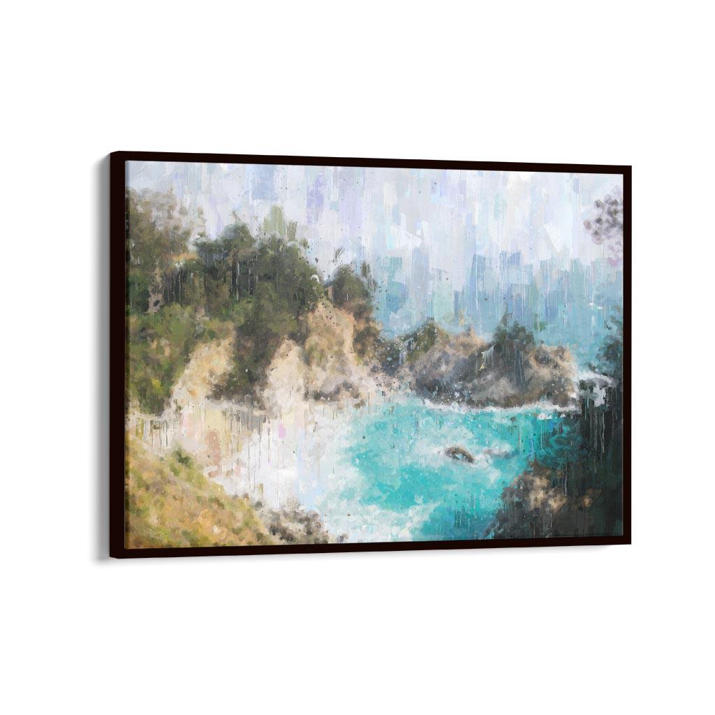 Sandy Bay Painting Canvas Print-Abstract House