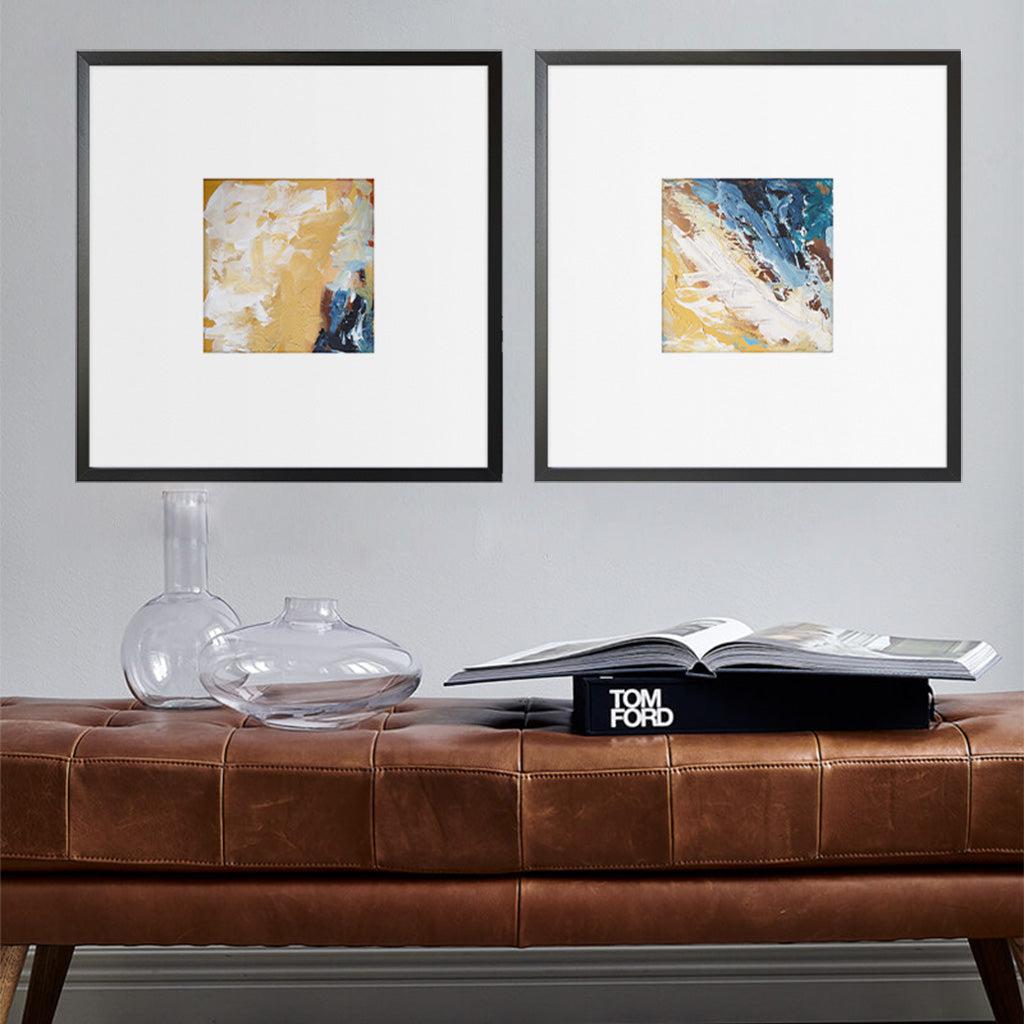Sea Breeze - Print Set Of 2 Limited Edition - Abstract House