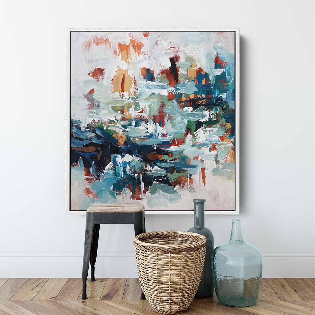 Shifting Sands Original Painting Painting - Abstract House