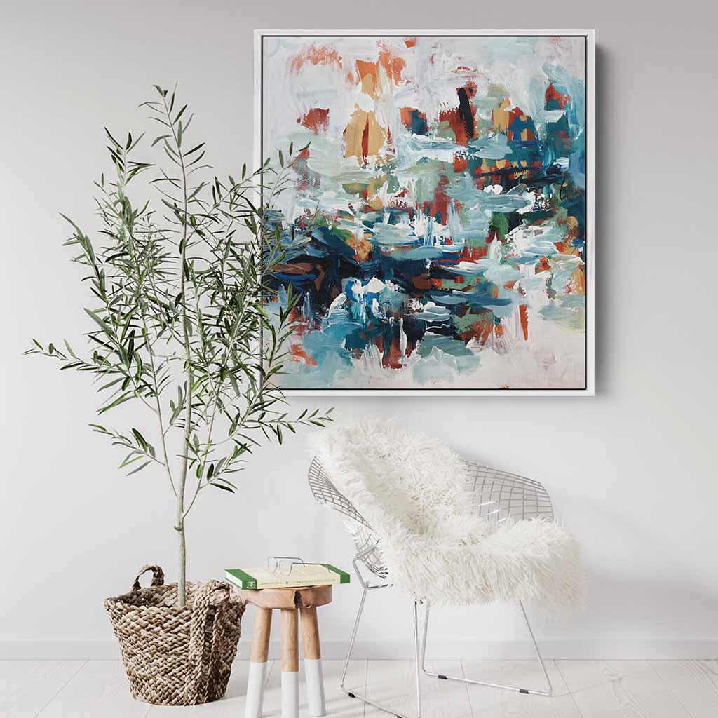 Shifting Sands Original Painting Painting - Abstract House