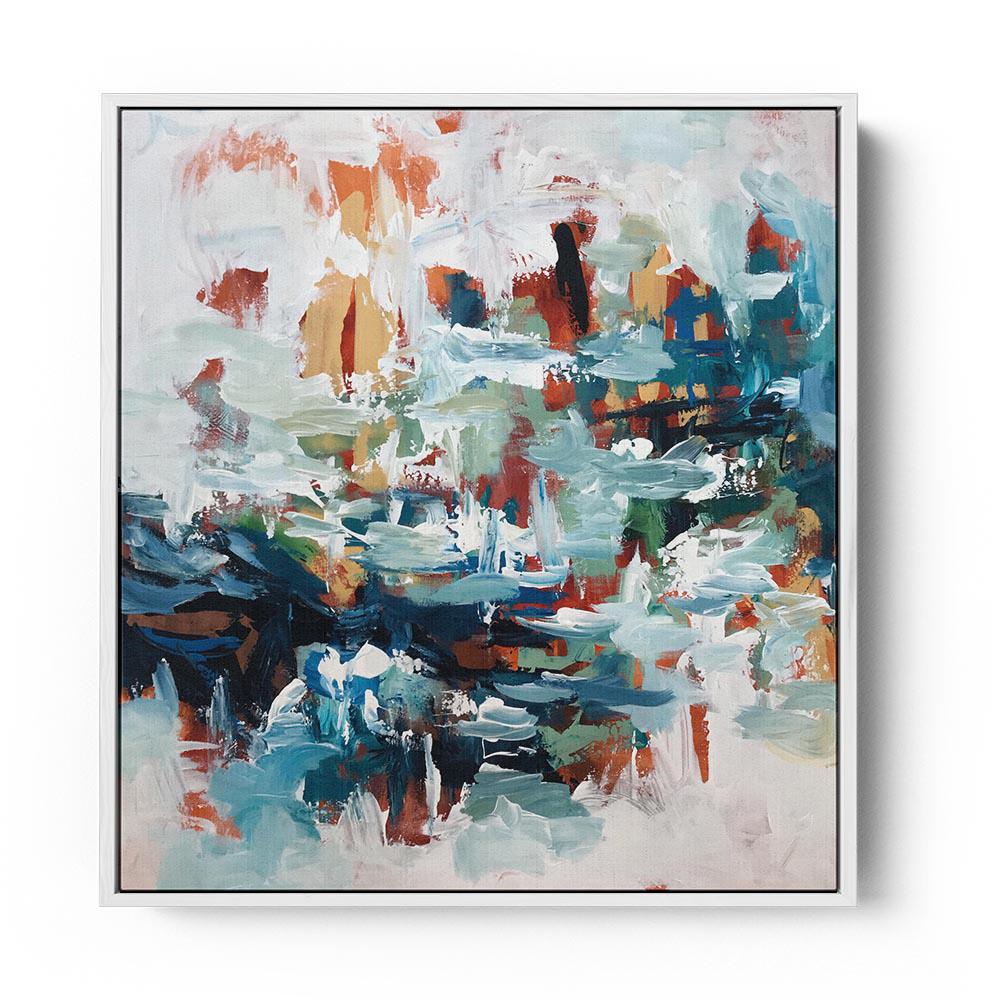 Shifting Sands Original Painting Painting - Abstract House