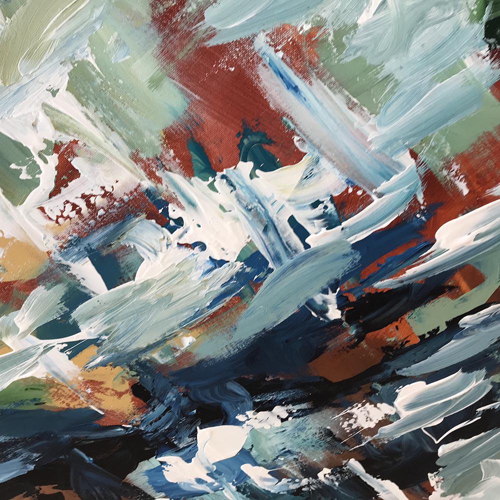 Shifting Sands Original Painting Painting - Abstract House