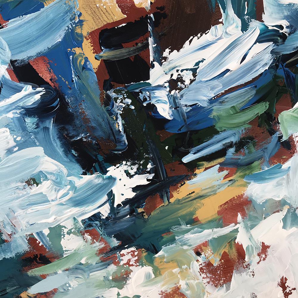 Shifting Sands Original Painting Painting - Abstract House