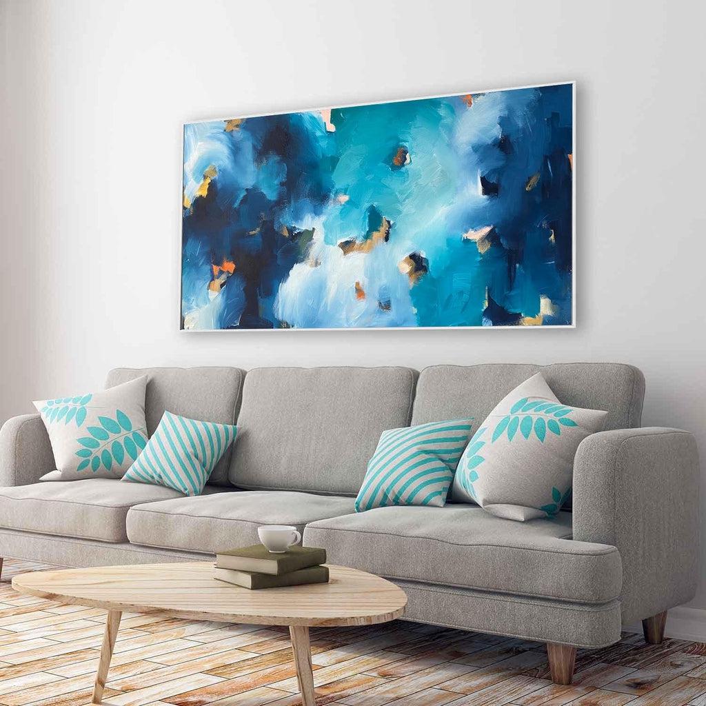 Shifts - Original Painting Painting - Abstract House