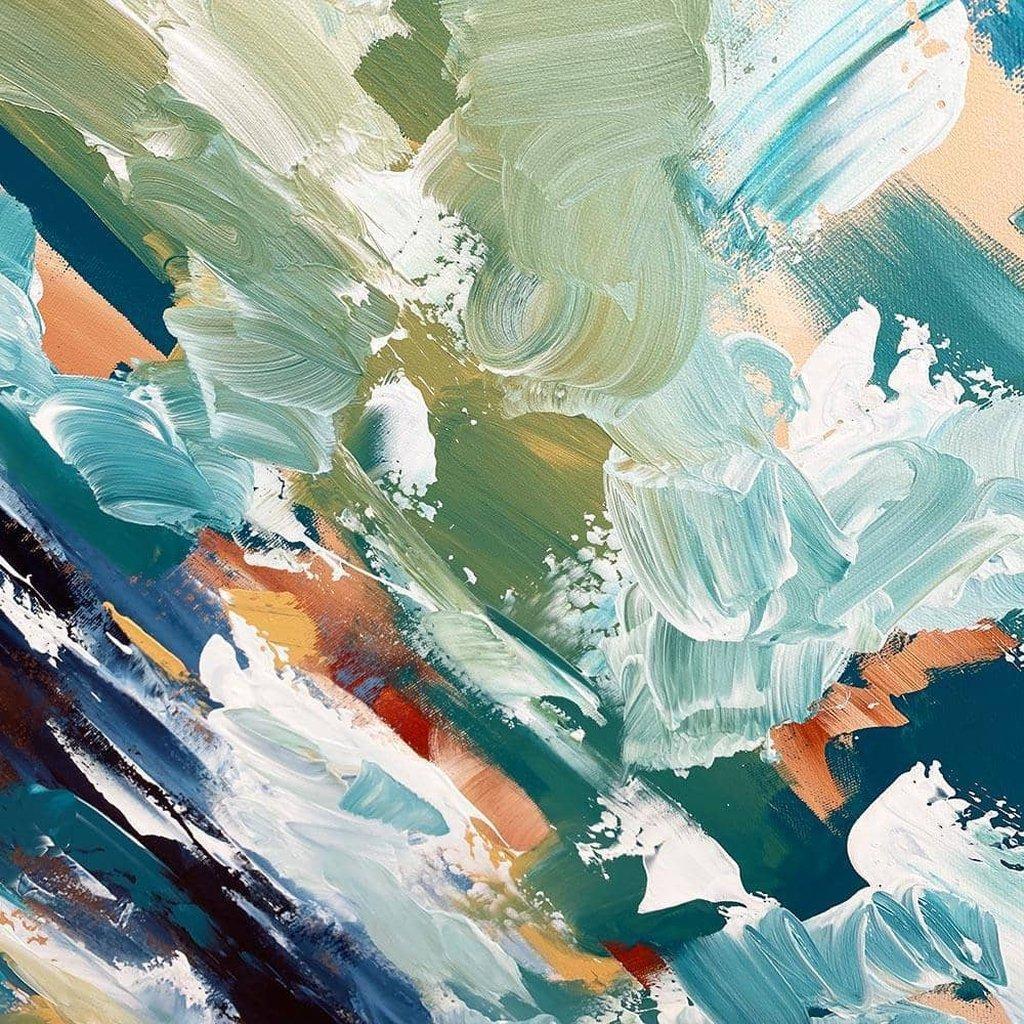 Staring At The Ocean - Original Painting