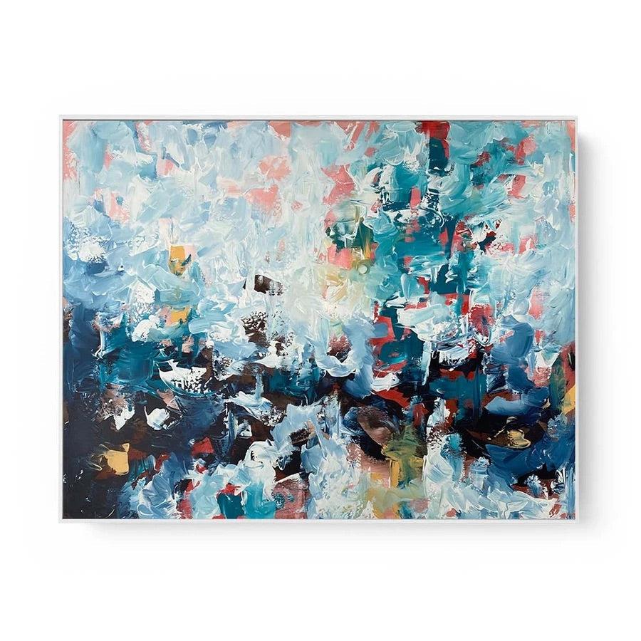 The Beat Of The Ocean - Original Painting Painting - Abstract House