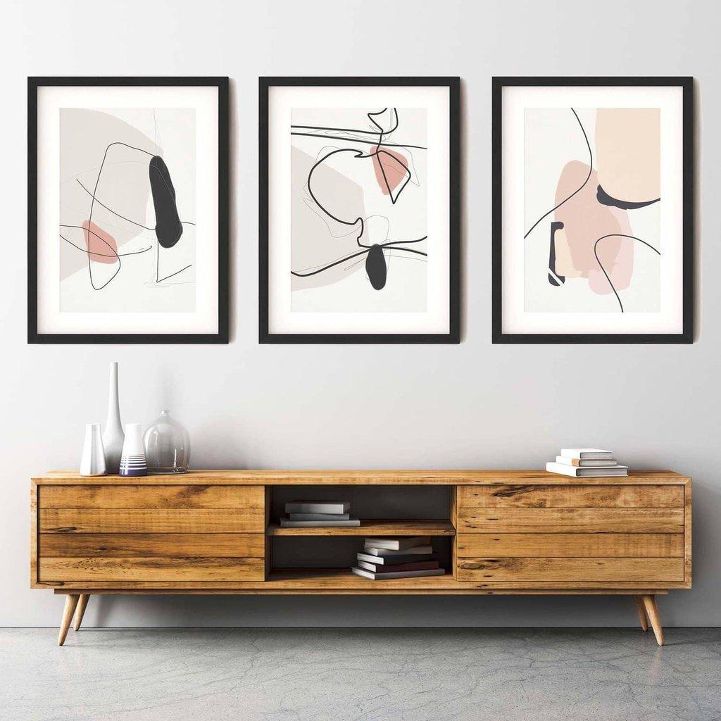 The Contemporary Drawings - Set Of 3 Prints