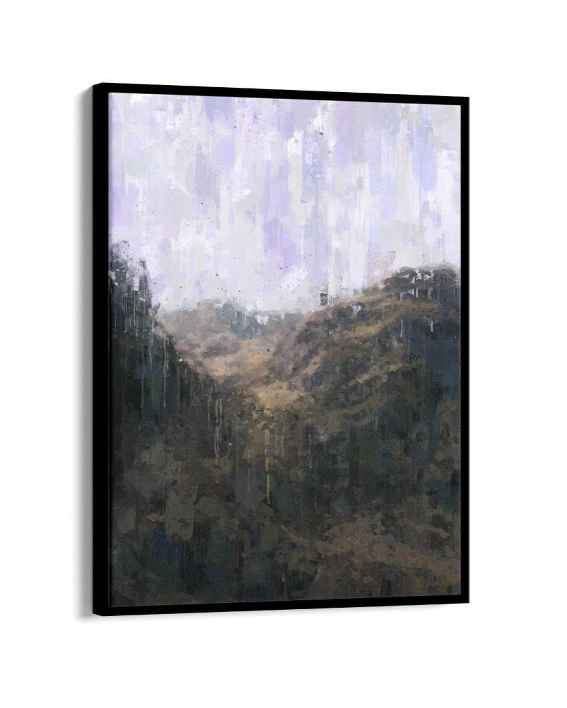 The Jungle Oil Painting Framed Canvas-Abstract House