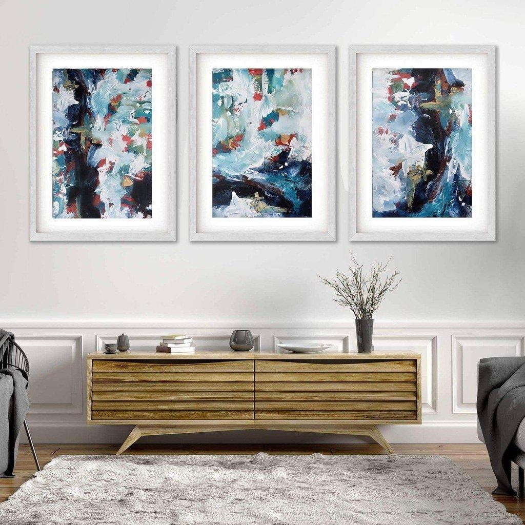 The Ocean Waves - Print Set Of 3