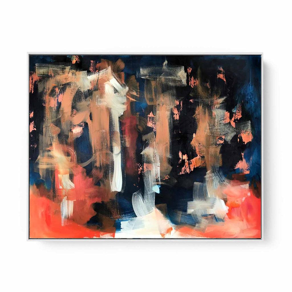 The Untold Story 1 Original Painting Painting - Abstract House