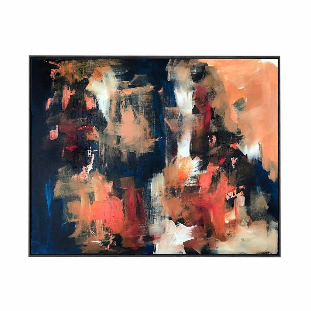 The Untold Story Part 2 Original Painting Painting - Abstract House