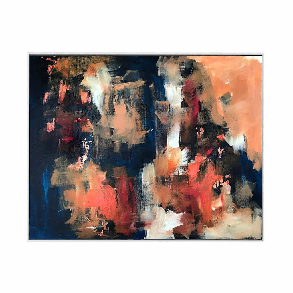 The Untold Story Part 2 Original Painting Painting - Abstract House