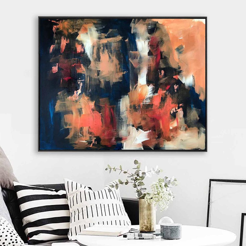 The Untold Story Part 2 Original Painting Painting - Abstract House