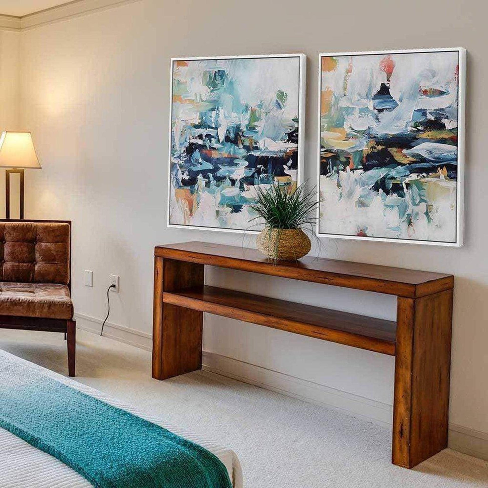 The Waves Canvas Set Of 2