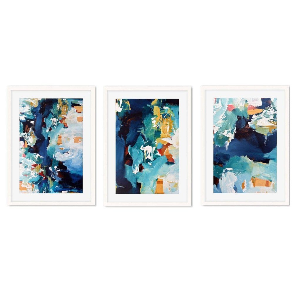Turquoise Waters - Print Set Of 3