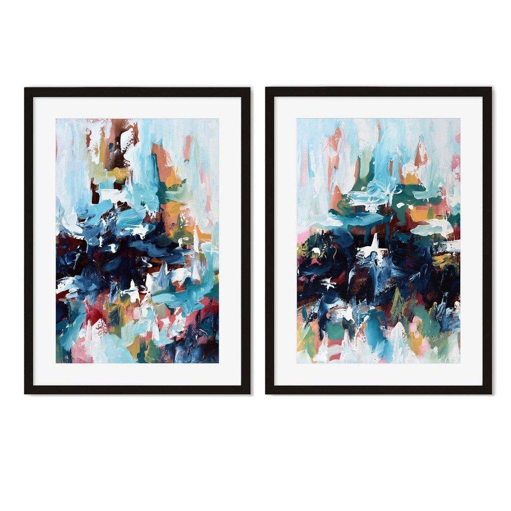 Vibrant Landscape Print Set Of 2