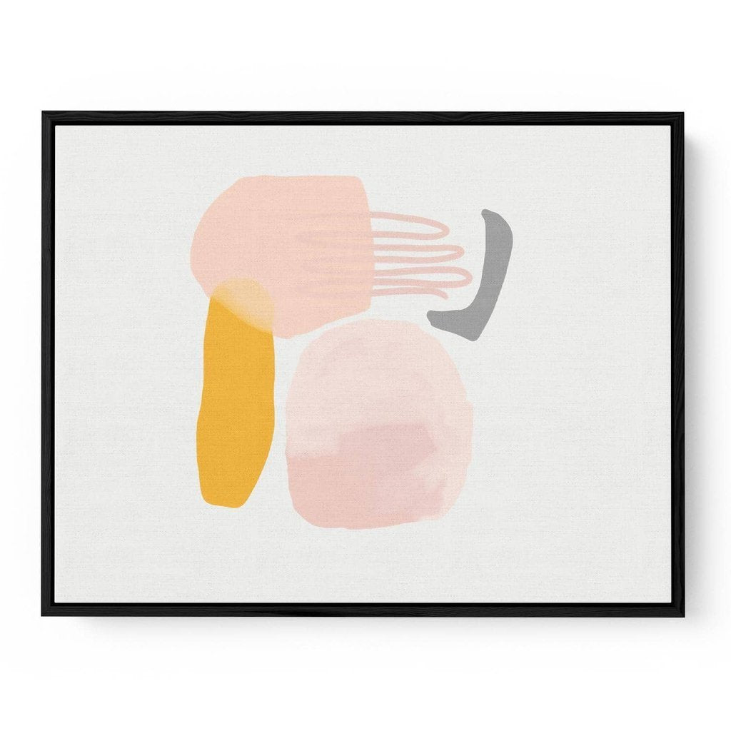 Watercolour Abstract Canvas Print
